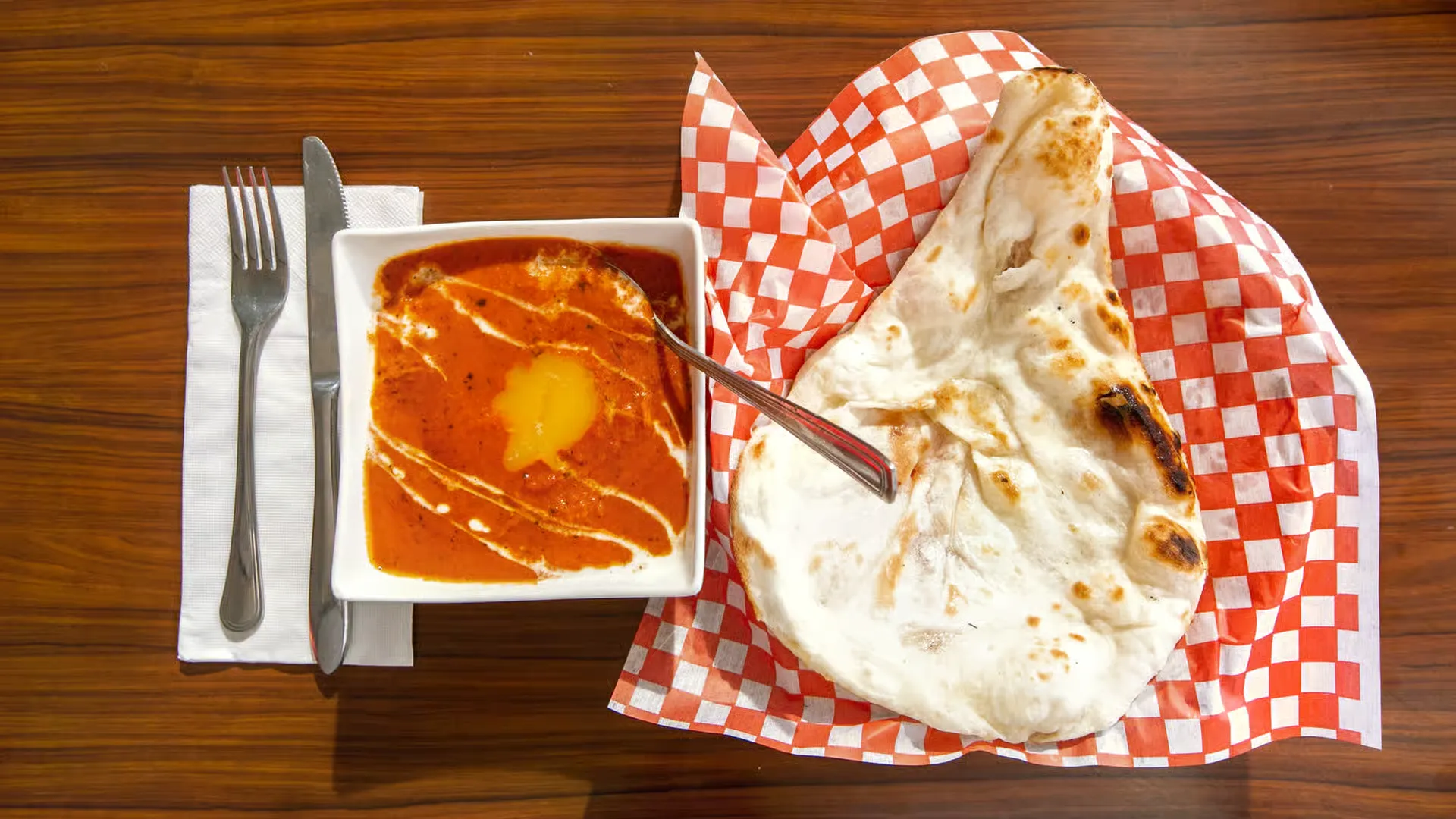 Delicious Butter Chicken at The Tandoor in Edmonton, AB